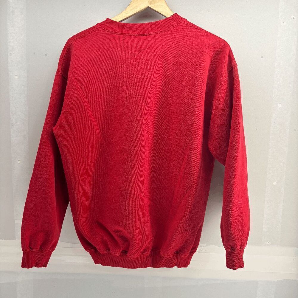 Vintage Dodge Road to Durango Gildan Sweatshirt Mens Medium‎ Red Rare Racing Car - Picture 2 of 3
